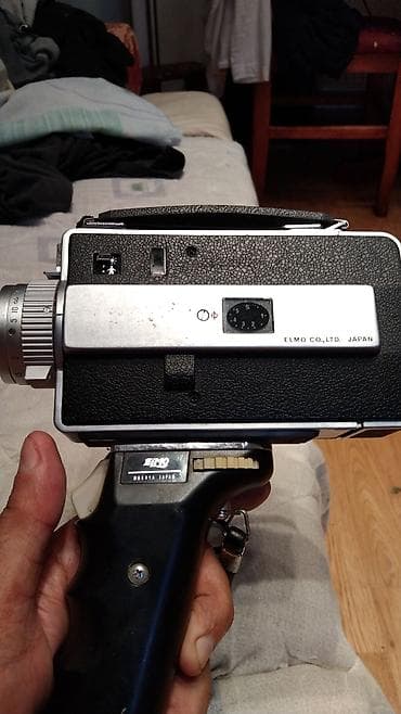 polovni televizori krusevac: Vintage ELMO Super 8mm filmska kamera (Japan), Potpuno ispravna - — 9