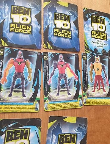 kape za devojcice: Ben 10 alien force karte original dobijene uz igracke. Cena za komad — 4