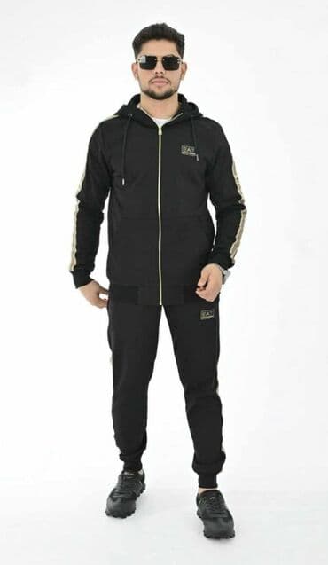 Prsluci: Komplet, 2XL, L, M, Gucci, bоја - Crna, Pamuk — 5