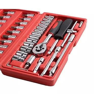 parkside hilti cena: Set Nasadnih i Torex Ključeva 46 delova crvena kutija 2100 RSD Set — 2