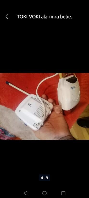 Car Electronics: Toki Voki - alarm za bebe male. Baza i slušalica. Ispravno — 1