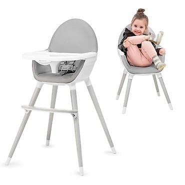 ikea hranilica za bebe iskustva: Kinderkraft High stolica za hranjenje 2u1 FINI – Full Grey Šifra — 6