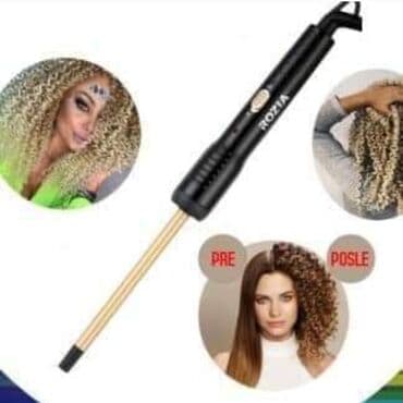 Curling Irons: Keramički figaro za za afro lokne Prečnik keramičkog figara je 10 mm — 1