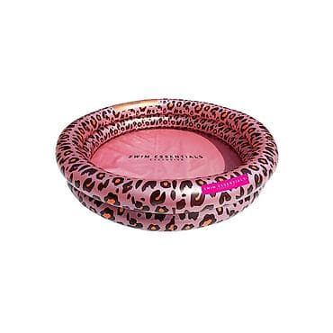 Swim Essentials dečiji bazen 60 cm — roze‑zlatni leopard print sa