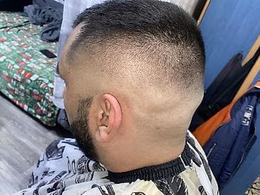 masaza i depilacija za muskarce: Muško šišanje i barber usluge – moderni fade i kratke frizure KUCNI — 3
