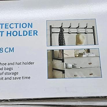 tabure za hodnik: Višenamenski garderober/organizator za hodnik – stalak sa fiokama — 3