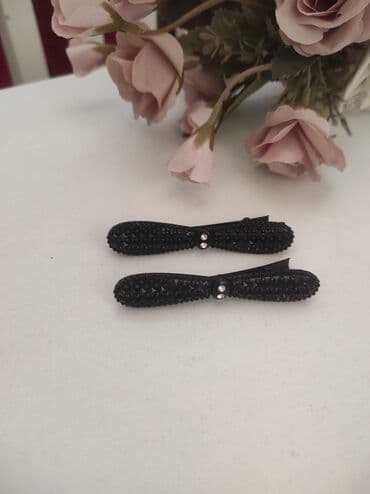 zara crna torbica: Hairclip, Diesel, color - Black — 1