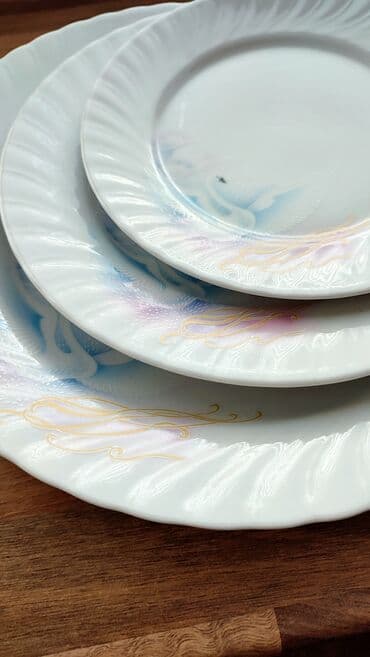 Činije: Vintage porcelanski servis za ručavanje, iz stare Jugoslavije, marke — 4