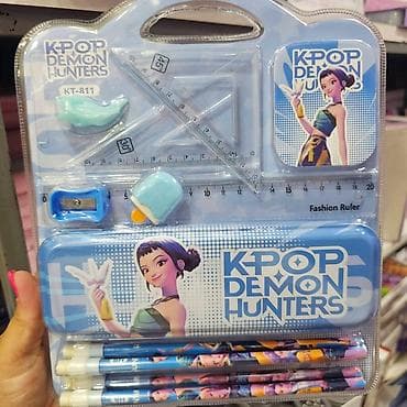 3d olovka cena: K-Pop Demon Hunters školski set sa svim osnovnim priborom za školu i — 3