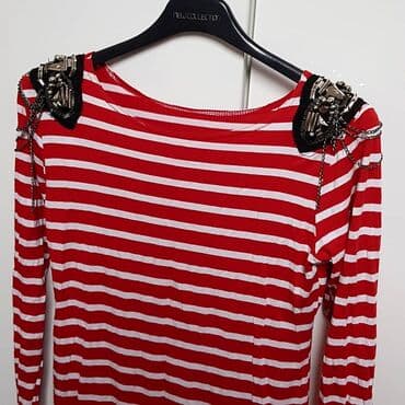 h m torbice: M (EU 38), Stripes, color - Multicolored — 2