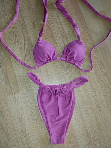 Kupaći kostimi: M, Likra, Jednobojni, bоја - Roze — 2