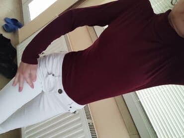 zara kozne helanke: S (EU 36), Cotton, Single-colored — 6