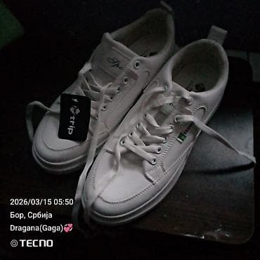 patike 2023: Bele platform patike – FASNO/Trip - Model: niskoprofilne patike sa — 3