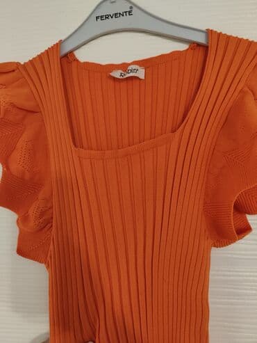 push up helanke new yorker: Dilvin, One size, Stripes, color - Orange — 2