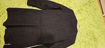 Men's Clothing: H&M ženski kaput/blejzer kaput kroja bez kragne, tamnoplave boje — 3