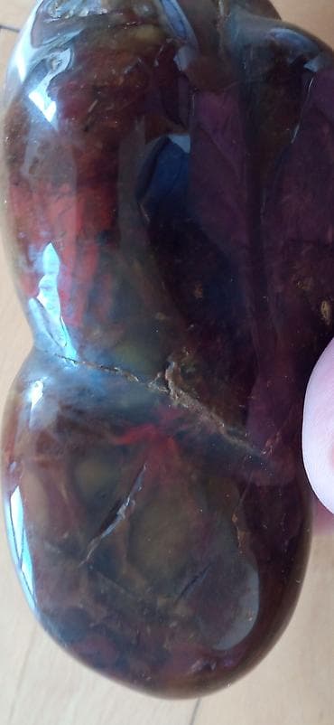 perle za nakit: Ogroman poludragi kamen polirani 700 grama — 5