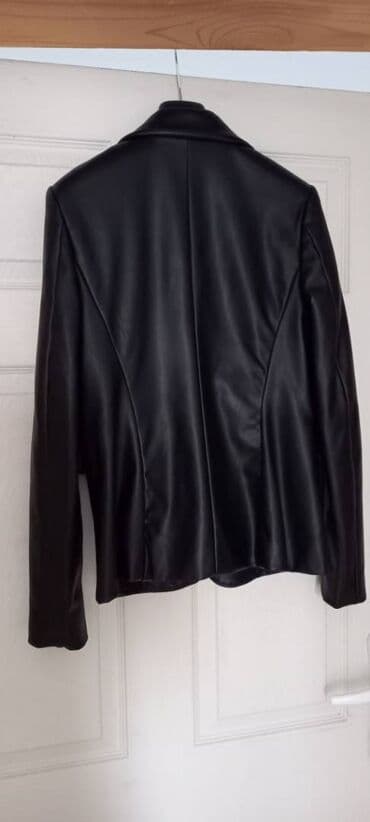 new yorker sortsevi: S, Leather, Single-colored — 7