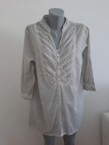 Tunika Blank 46 cena 650 pamuk siva sirina ramena 46 sirina grudi 69 — 1