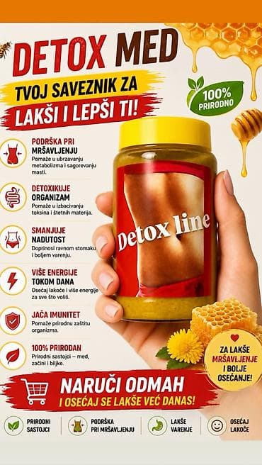 meda polo: Detox line – prirodni „detox med” i napitak Opis proizvoda: - 100% — 3