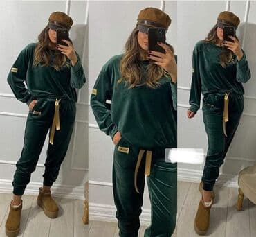 ženske komplet trenerke: NOVO U PONUDI!!! Komplet trenerka Vel:S.M.L.XL Materijal — 3