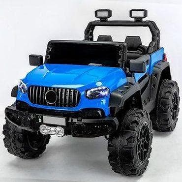 tockovi za decije automobile: Auto na akumulator MB6006 (Šifra: MB) Plavi dječiji terenac — 1