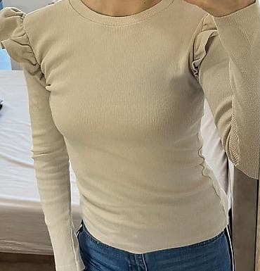 helanke l: S (EU 36), Pamuk, bоја - Bež — 1