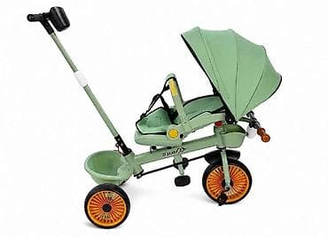 tricikl za bebe: 08. 🚲 Sklopivi tricikl za decu – MUZIKA + SVETLO | KORPE + DRŽAČ ZA — 3
