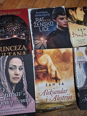 satori za devojcice: Kolekcija knjiga – istorijski i žanrovski romani Naslovi vidljivi na — 6