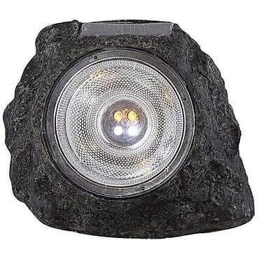 stepenice za bazen: Solarna LED lampa u obliku kamena, pogodna za spoljašnju dekoraciju — 1