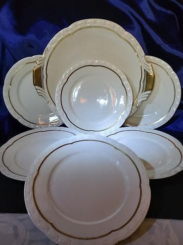 Servis za torte,kolace 1929 do 1972g. Edelstein Bavaria. Servis za