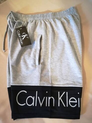 Men's Clothing: Nove muske pamucne markirane bermude Calvin Klein. Turske. Vrlo dobre — 3
