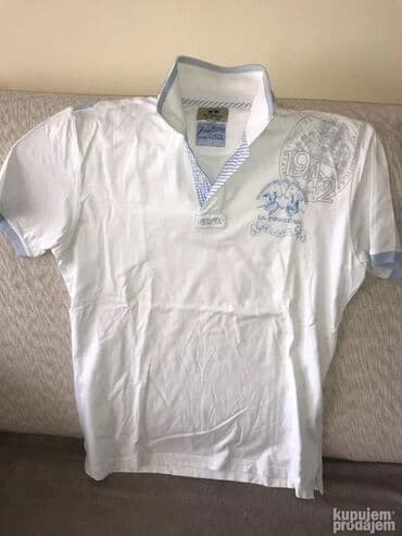 Original La Martina majica L / XL KAO NOVA 100% cotton Ramena 50cm