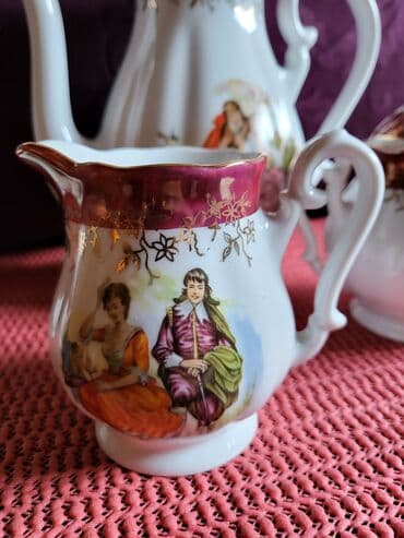 Antikviteti: Servis za kafu,nov,Fena porcelan nemacki 70te. Servis za 6 osoba — 14