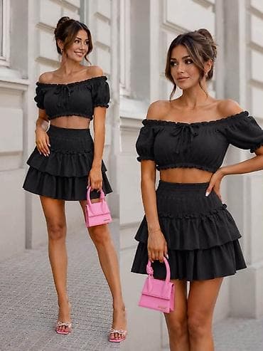 lila komplet: 06. Topic+suknja 🪐 2.300 dinara H — 6