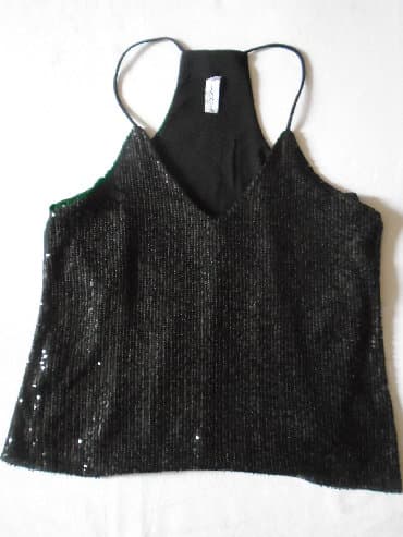 crop top c a: S (EU 36), Single-colored, color - Black — 7