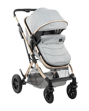 kolica per bebe: Kikka Boo Kaia – 3u1 kombinovana kolica, light grey (SKU: KKB1) - 3u1 — 1