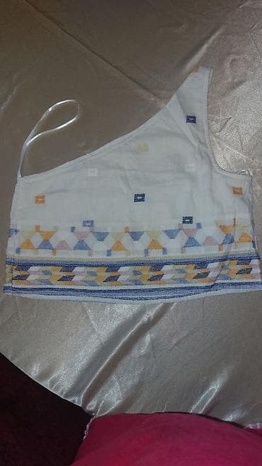 97 triple white: ASIMETRIČNA MAJICA NA JEDNO RAME Jako lepa letnja majica, u osnovi — 5