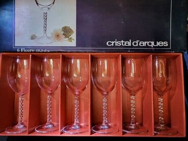 swarovski case za vino cena: Case nove za vino kristal,led kristal d'Argues Francuska 80,90te god — 2