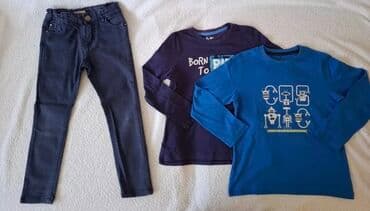 heklane haljinice za djevojčice: Bundle: Sweatshirts, Jeans, T-shirts, For boys, age: 5-6 years — 4