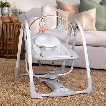 velicine za bebe po mesecima: KIDS II INGENUITY LJULJASKA - COZY SPOT Swing ‘n Go 0–9M Šifra — 8
