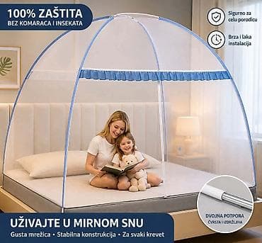 safari haljina: Mreža protiv komaraca za krevet – velika, praktična i laka za montažu — 1