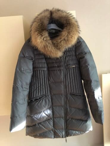 tech fleece crno sivi: PS Fashion, M, Jednobojni, Sa postavom, Perje — 4