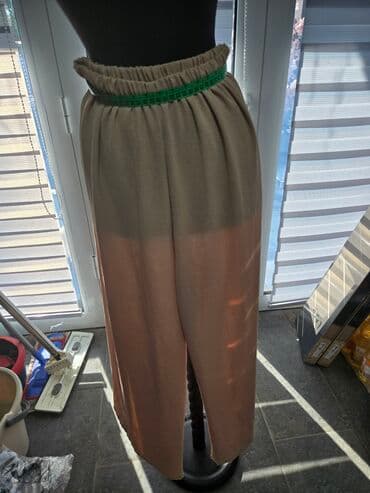 suknje od buklea: Duga haljina sa suknjom širokog kroja i elastičnim strukom - Model — 2