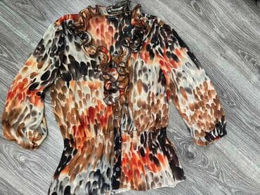 tunika boho style: M (EU 38), Leopard, krokodil, zebra, bоја - Šareno — 2
