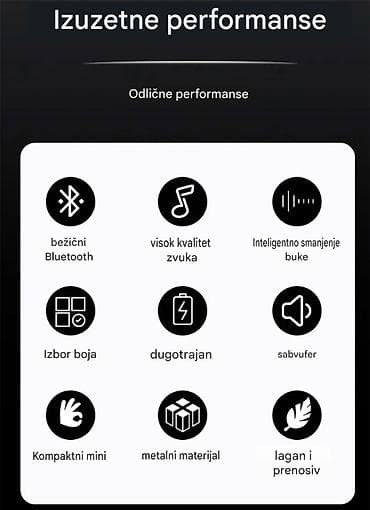 laptopovi cene: Nov bežični zvučnik blutut. Ima punjivu bateriju i punjač, puni se sa — 8
