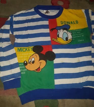 crvena majica za devojcice: Disney, Round neckline, 128-134 — 2