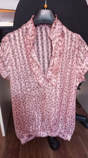 torbe sa sirokim kaisem: L (EU 40), Polyester, Dots, color - Pink — 1
