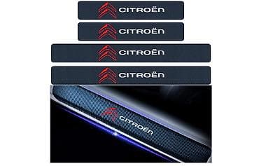 Stikeri za prag automobila - karbon CITROEN Stikeri za prag