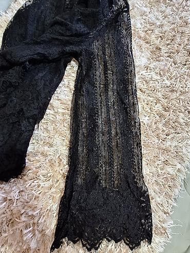 helanke m: H&M, M, Cvetni, bоја - Crna — 3