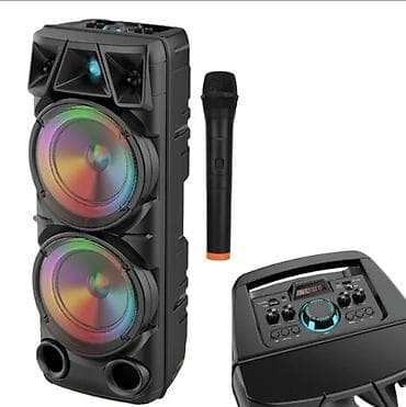 crni sup: ZQS8210 BT Speaker – bežični zvučnik sa jakim basom i RGB osvetljenjem — 2